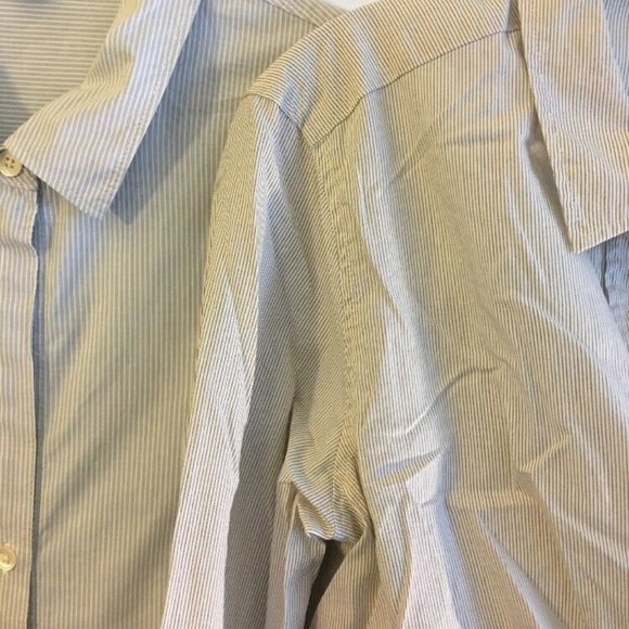 James Perse Striped Dress Shirts Lot of 2 - Picture 9 of 11